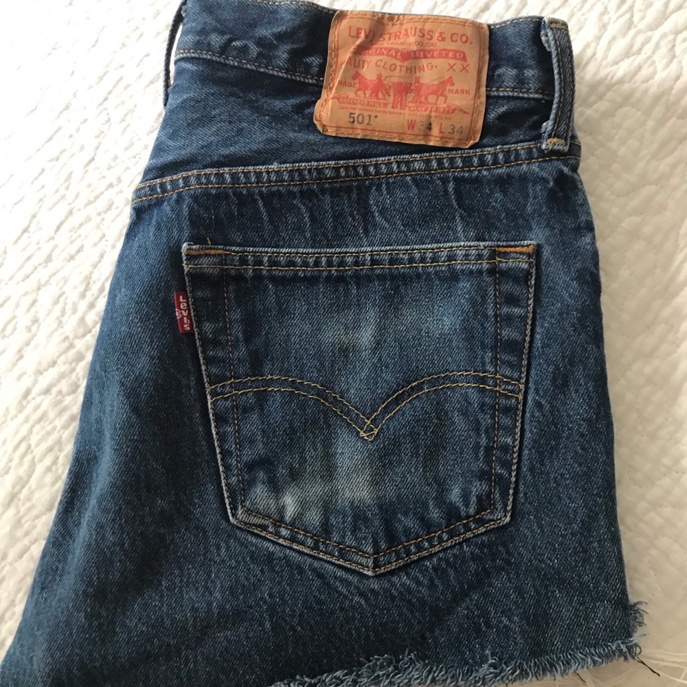 Urban Renewal Remade Cutoff Denim Levi’s Short